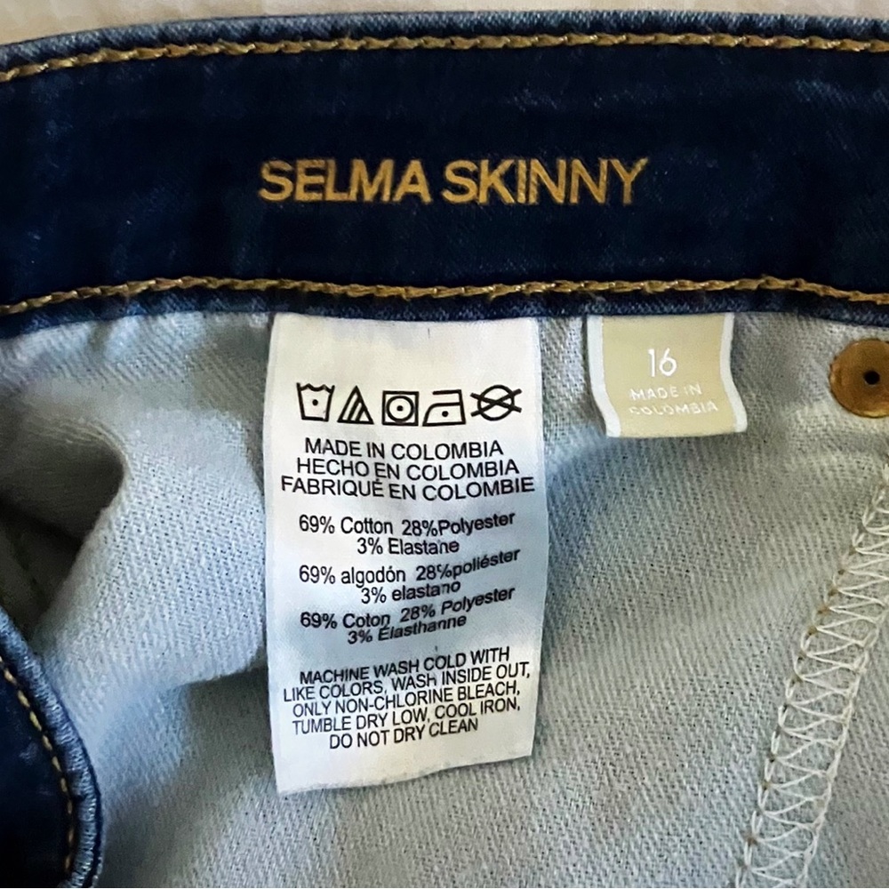 Michael Kors Selma Skinny Jeans - Dark Blue